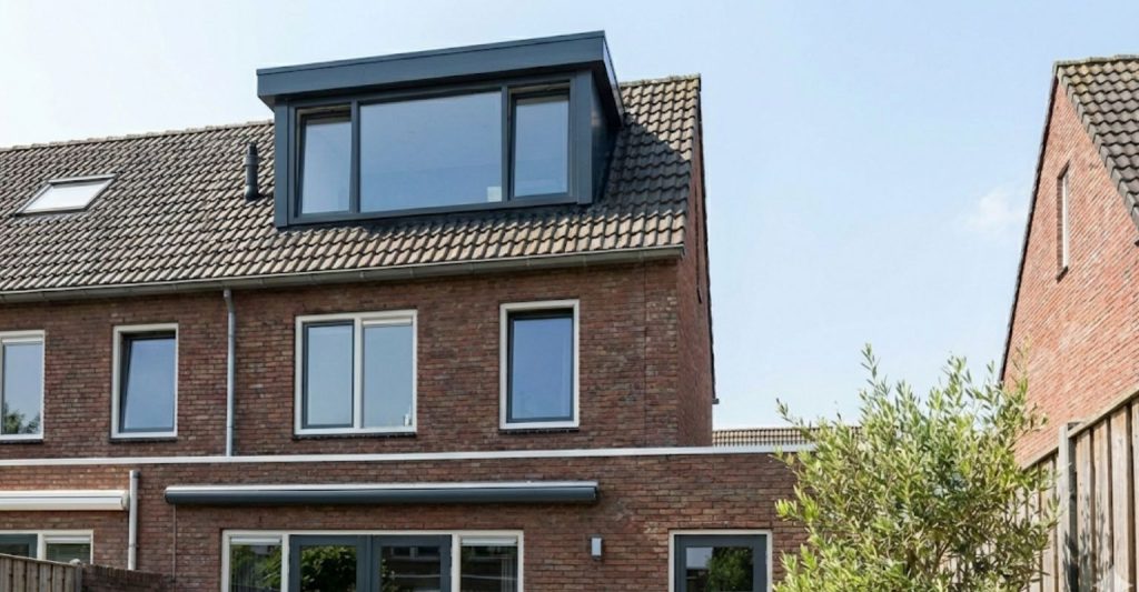 Dakkapel in Spijkenisse - Kunststof dakkapel